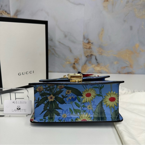 Gucci Mini Sylvie-Blue - Picture 6 of 7